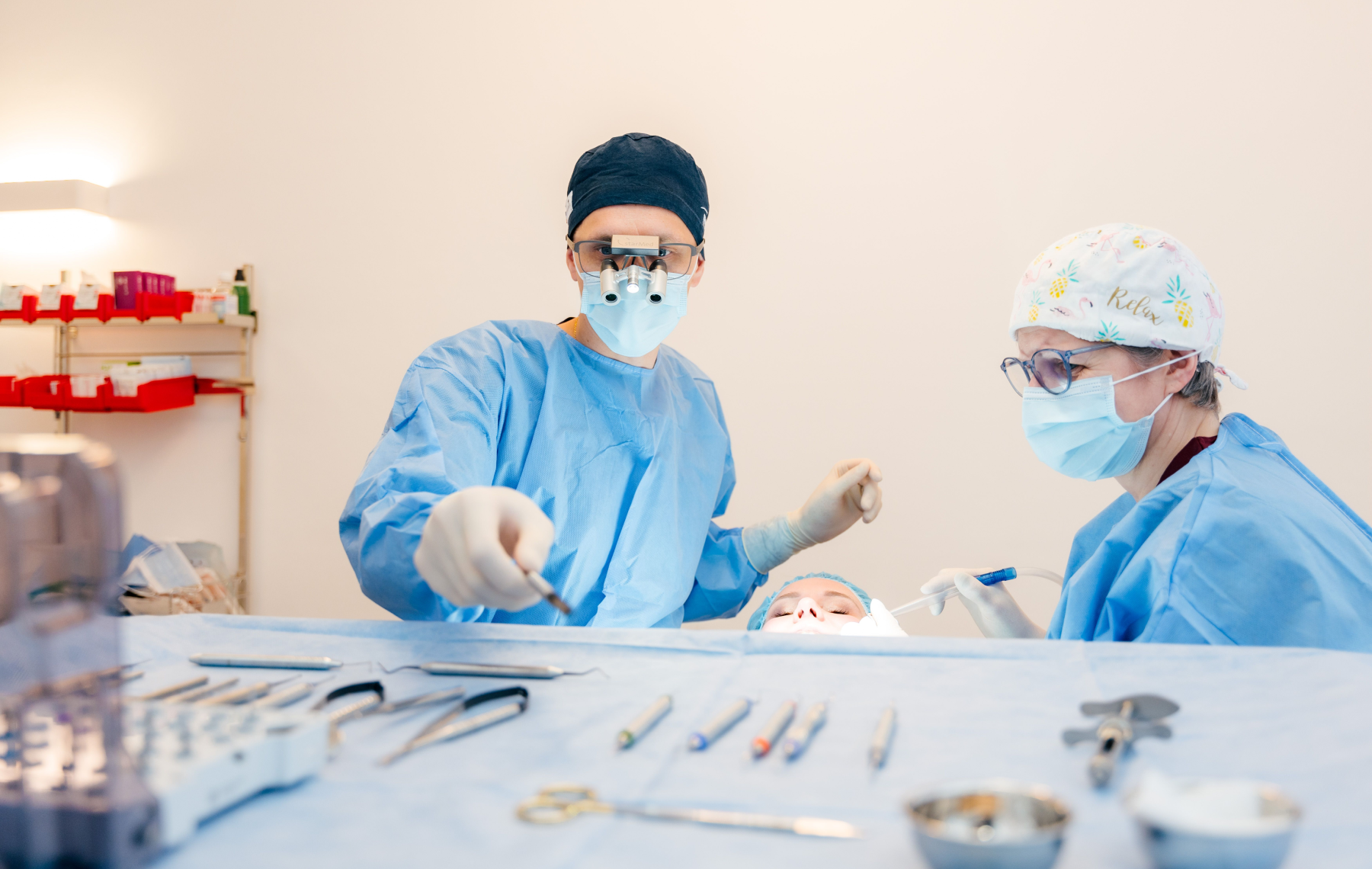 Chirurgie des gencives